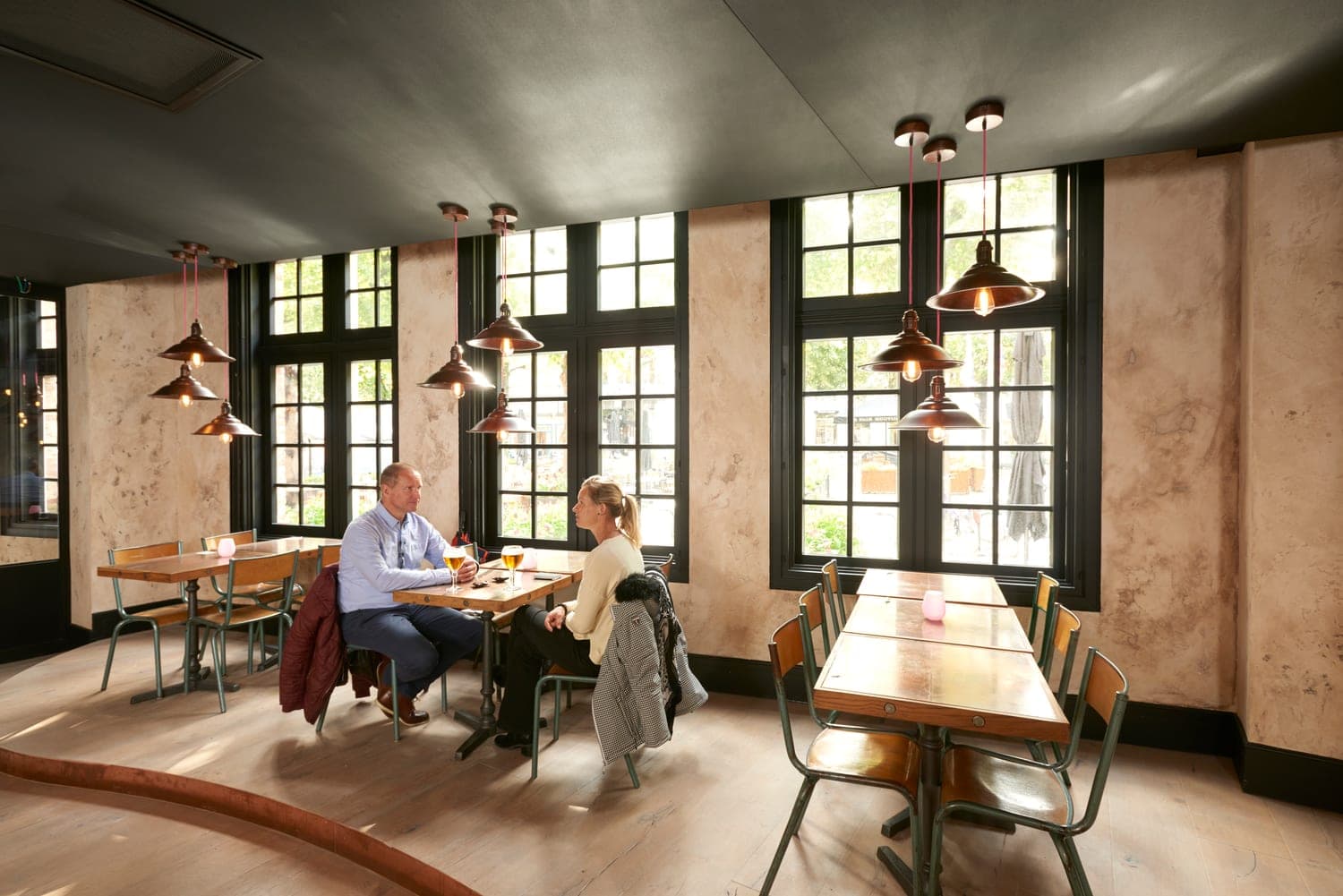 A space finished in Crustal by Stoopen & Meeûs.