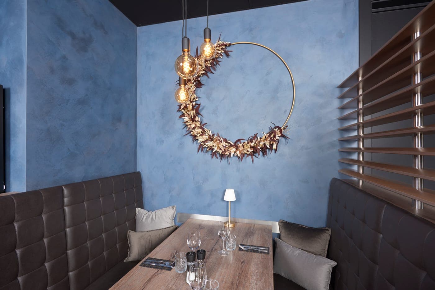 A space finished in LimePaint by Stoopen & Meeûs.
