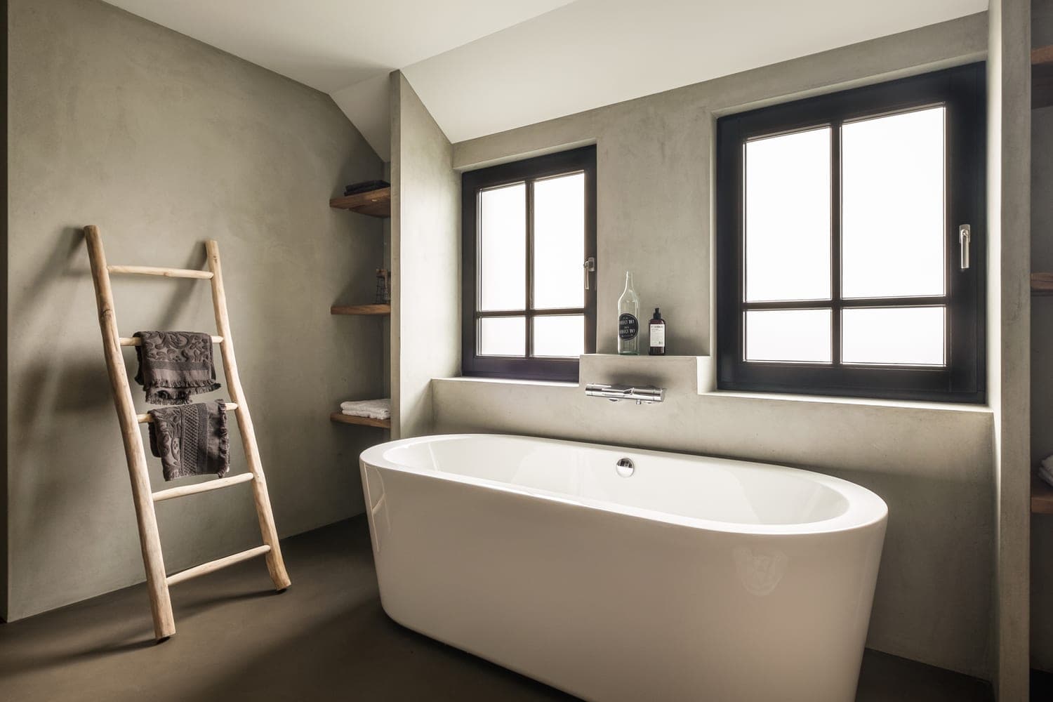 A space finished in StucDeco by Stoopen & Meeûs.